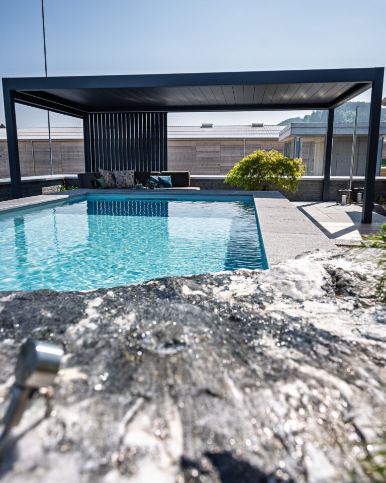 dachgarten pool 15